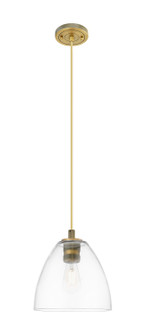 Downtown Urban One Light Pendant in Brushed Brass (405|434-1P-BB-GBD-92)