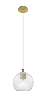 Downtown Urban One Light Pendant in Brushed Brass (405|434-1P-BB-G122-8)