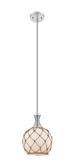 Ballston One Light Pendant in Brushed Satin Nickel (405|415-1S-SN-G121-8RB)