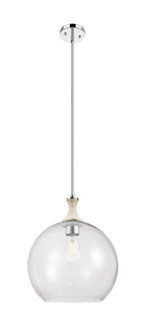Ballston One Light Pendant in Polished Nickel (405|415-1SR-PN-G122-14)