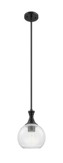 Ballston One Light Pendant in Matte Black (405|415-1S-BK-G122-8)
