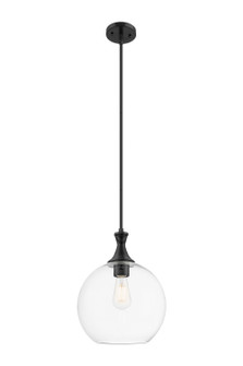 Ballston One Light Mini Pendant in Matte Black (405|415-1S-BK-G122-12)