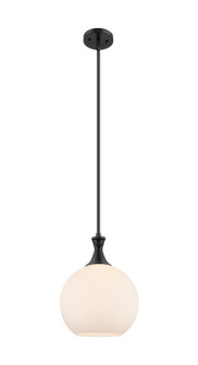 Ballston One Light Pendant in Matte Black (405|415-1S-BK-G121-10)