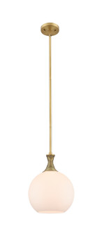 Ballston One Light Mini Pendant in Brushed Brass (405|415-1S-BB-G121-10)