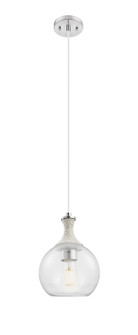 Ballston One Light Mini Pendant in Brushed Satin Nickel (405|415-1PR-SN-G122-8)