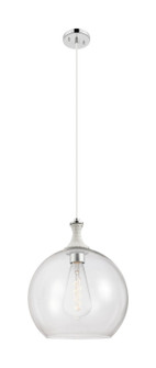 Ballston One Light Pendant in Polished Nickel (405|415-1PR-PN-G122-14)