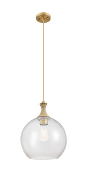 Ballston One Light Mini Pendant in Brushed Brass (405|415-1PR-BB-G124-12)