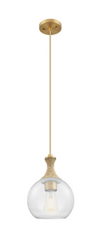 Ballston One Light Mini Pendant in Brushed Brass (405|415-1PR-BB-G122-8)