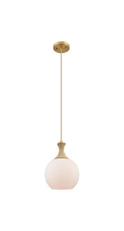 Ballston One Light Mini Pendant in Brushed Brass (405|415-1PR-BB-G121-8)