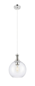 Ballston One Light Pendant in Polished Nickel (405|415-1P-PN-G122-10)