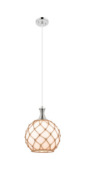 Ballston One Light Pendant in Polished Nickel (405|415-1P-PN-G121-10RB)