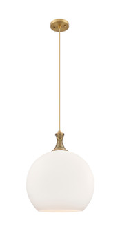 Ballston One Light Pendant in Brushed Brass (405|415-1P-BB-G121-14)
