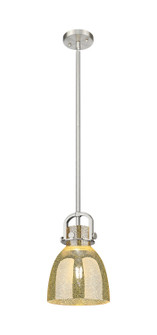 Downtown Urban One Light Mini Pendant in Satin Nickel (405|410-1SS-SN-G412-8ME)