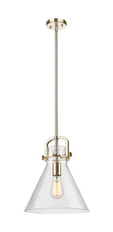 Downtown Urban One Light Mini Pendant in Champagne Bronze (405|410-1SM-CB-G411-12SDY)