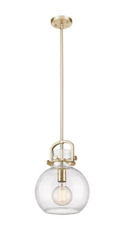 Downtown Urban One Light Mini Pendant in Champagne Bronze (405|410-1SM-CB-G410-10SDY)