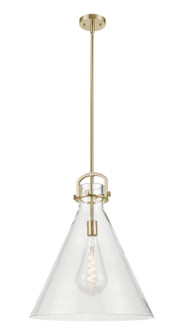 Downtown Urban One Light Pendant in Champagne Bronze (405|410-1SL-CB-G411-18CL)