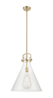 Downtown Urban One Light Pendant in Champagne Bronze (405|410-1SL-CB-G411-16CL)