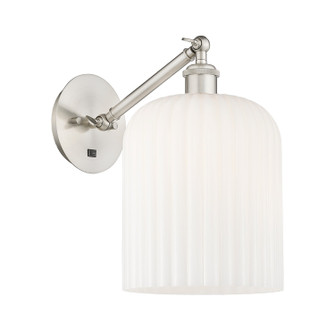 Ballston One Light Wall Sconce in Brushed Satin Nickel (405|317-1W-SN-G559-8GWH)