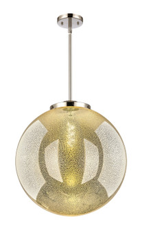 Essex One Light Pendant in Polished Nickel (405|221-1S-PN-G208-18)