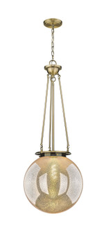 Essex One Light Pendant in Antique Brass (405|221-1P-AB-G208-16)