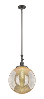 Franklin Restoration One Light Mini Pendant in Oil Rubbed Bronze (405|206-OB-G208-16)
