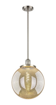 Franklin Restoration One Light Pendant in Brushed Satin Nickel (405|201S-SN-G208-14)
