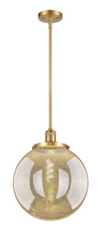 Franklin Restoration One Light Pendant in Satin Gold (405|201S-SG-G208-14)