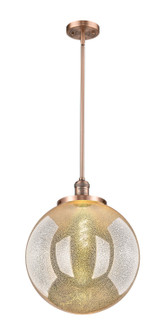 Franklin Restoration One Light Pendant in Antique Copper (405|201S-AC-G208-16)