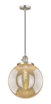 Franklin Restoration One Light Mini Pendant in Brushed Satin Nickel (405|201CSW-SN-G208-14)