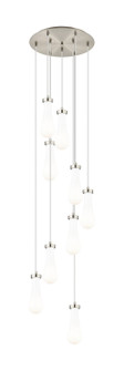 Downtown Urban Nine Light Pendant in Brushed Satin Nickel (405|119-451-1P-SN-G451-4GWH)