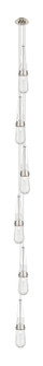 Downtown Urban Six Light Pendant in Brushed Satin Nickel (405|106-452-1P-SN-G452-4SDY)