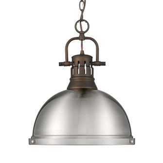 Duncan One Light Pendant in Rubbed Bronze (62|3602-L RBZ-PW)