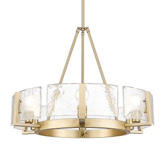 Aenon Six Light Chandelier in Brushed Champagne Brass (62|3164-6 BCB-HWG)