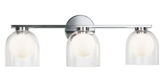 Derbishone Three Light Vanity in Chrome (423|W60703CHCL)