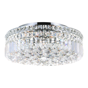 Colosseum Five Light Flush Mount in Chrome (401|8005C16C-R)