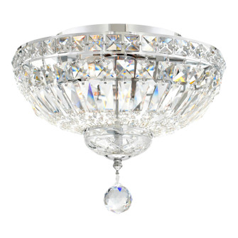 Stefania Three Light Flush Mount in Chrome (401|8003C12C)