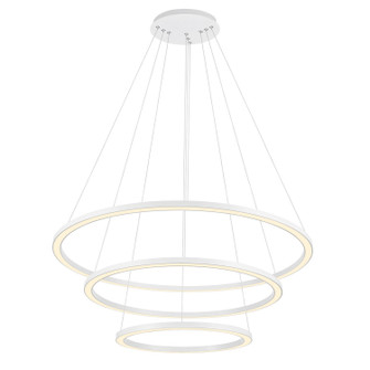 Chalice LED Chandelier in White (401|7112P31-103)