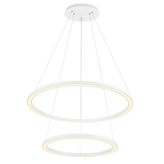 Chalice LED Chandelier in White (401|7112P24-103)