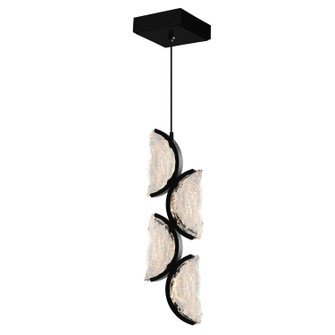 Moon LED Mini Pendant in Black (401|1715P8-4-101)
