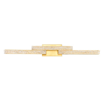 Stagger LED Vanity in Brass (401|1588W36-3-624)