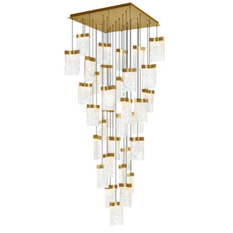 Lava LED Chandelier in Brass (401|1587P36-33-624)