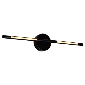 Oskil LED Wall Sconce in Black (401|1375W24-1-101)