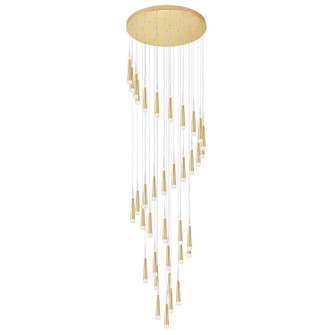 Andes LED Pendant in Satin Gold (401|1103P40-36-602)