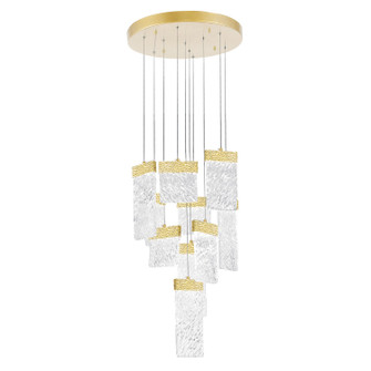 Carolina LED Chandelier in Gold Leaf (401|1090P20-10-620)