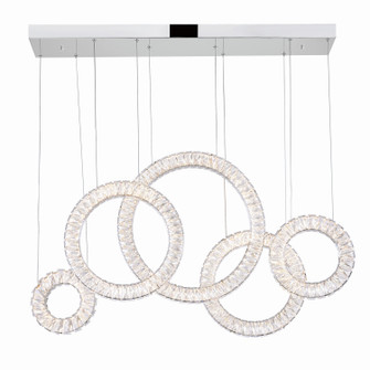 Celina LED Chandelier in Chrome (401|1046P43-5-601-RC)