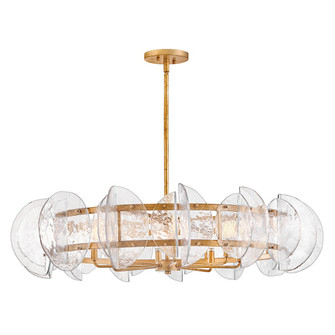 Seraphina LED Chandelier in Distressed Brass (138|FR41926DA)