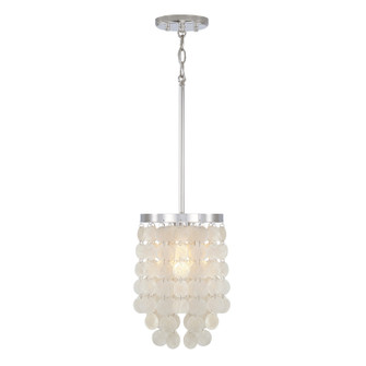 Shelby One Light Pendant in Polished Nickel (65|AA1012PN)