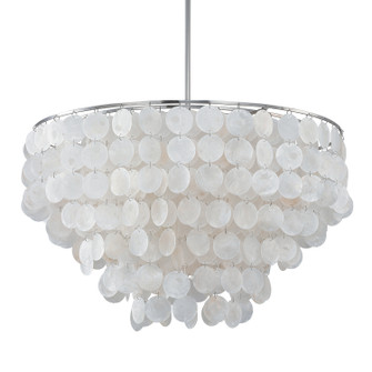 Shelby Six Light Pendant in Polished Nickel (65|9A175A)
