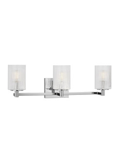 Lando Three Light Wall / Bath in Chrome (1|GLV1043CH)