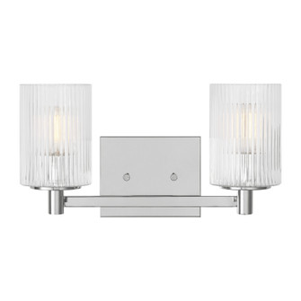 Lando Two Light Wall / Bath in Chrome (1|GLV1042EN/CH)